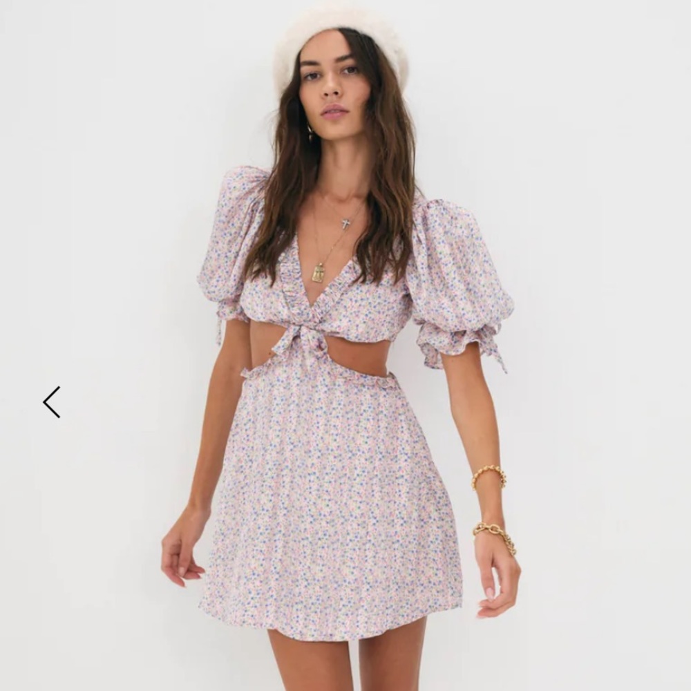 FOR LOVE AND LEMONS PHOEBE MINI DRESS